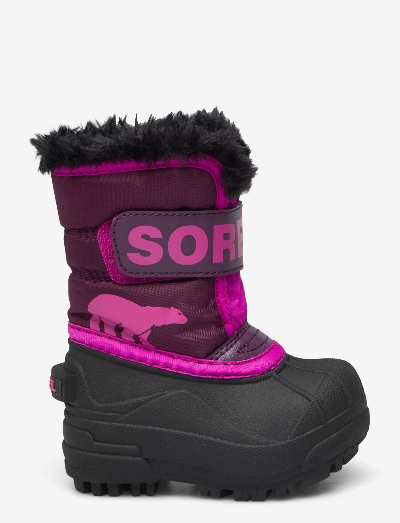 Sorel - TODDLER SNOW COMMANDER BOOT - syyskengät - purple dahlia, groovy pink - 1