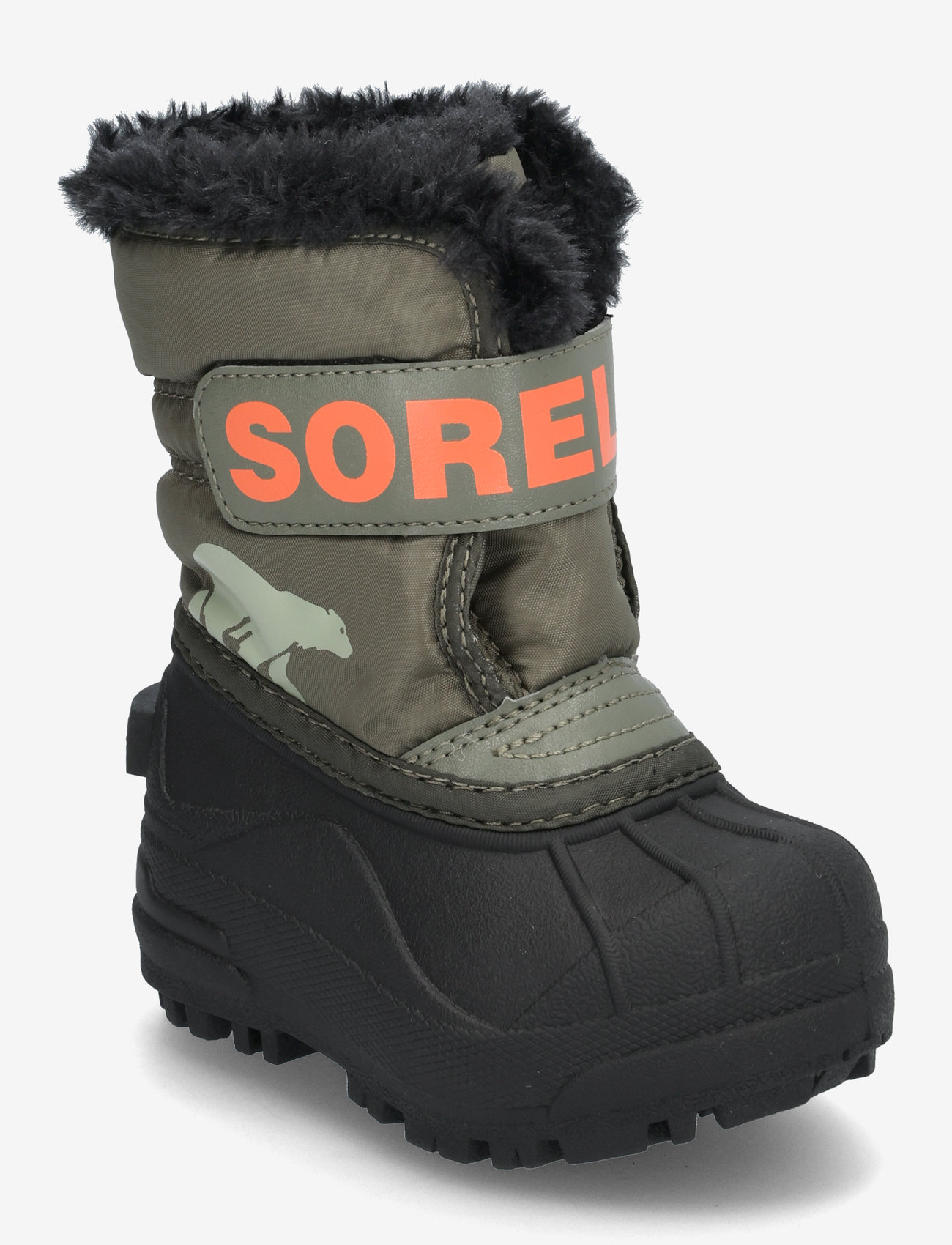 Sorel - TODDLER SNOW COMMANDER BOOT - efterårssko - stone green, alpine tundra - 0