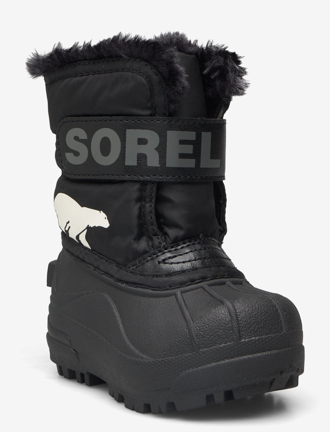 Sorel - TODDLER SNOW COMMANDER BOOT - fall shoes - black, charcoal - 0