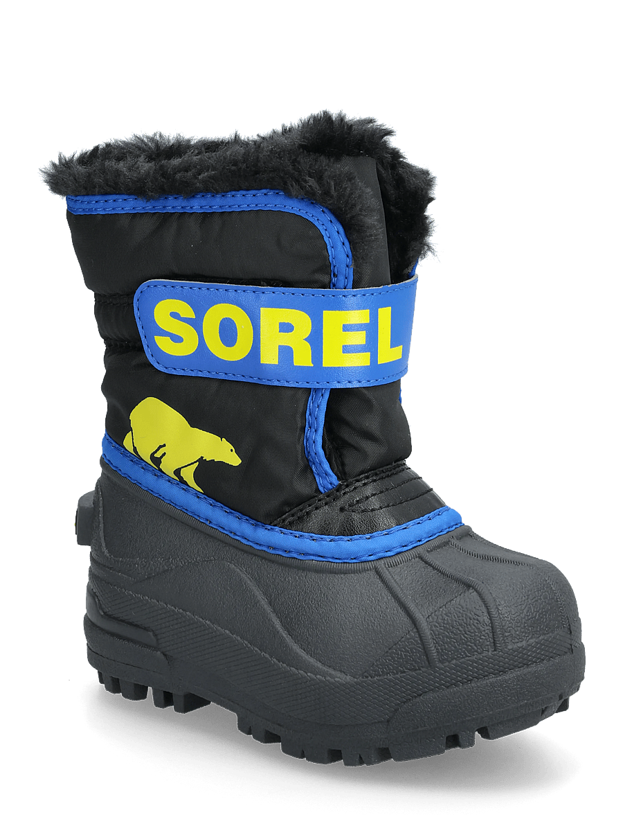 Sorel - TODDLER SNOW COMMANDER BOOT - vandresko - black, super blue - 0