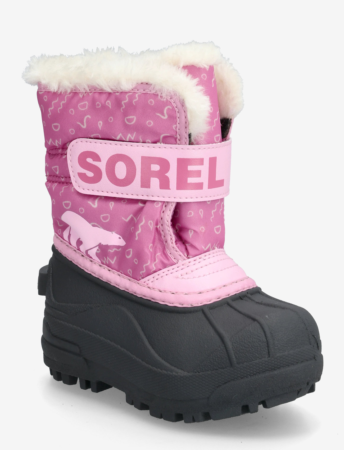 Sorel - TODDLER SNOW COMMANDER BOOT - vandringsskor - orchid, pink flare - 0