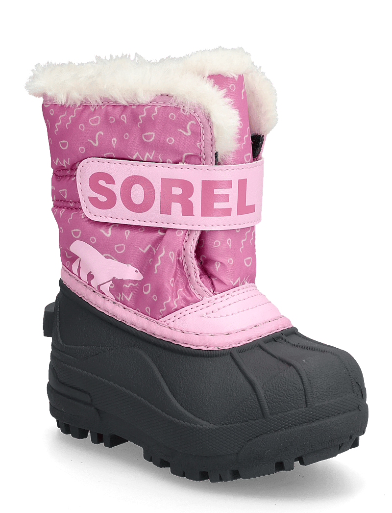 Sorel - TODDLER SNOW COMMANDER BOOT - hiking shoes - orchid, pink flare - 0