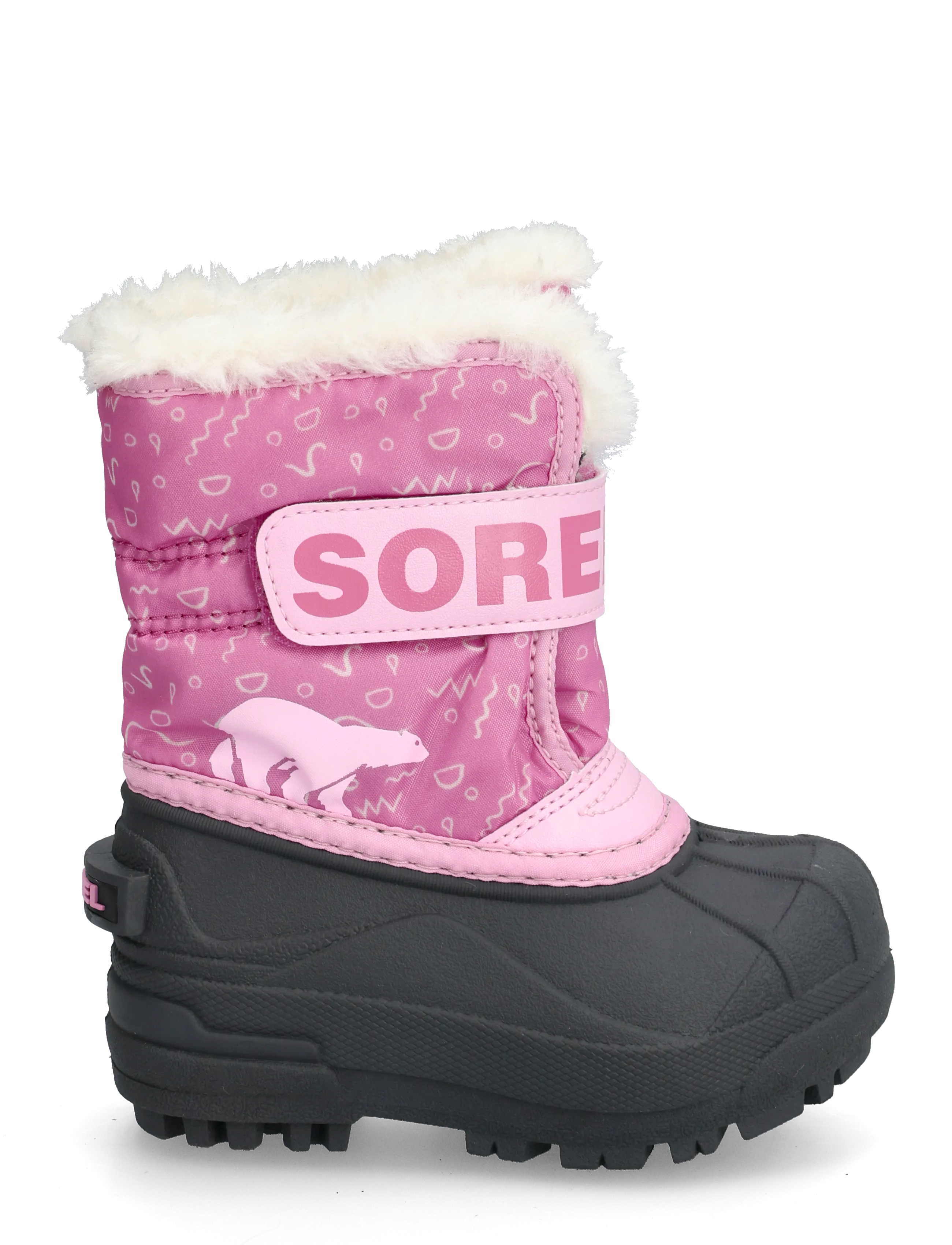 Sorel - TODDLER SNOW COMMANDER BOOT - vandresko - orchid, pink flare - 1