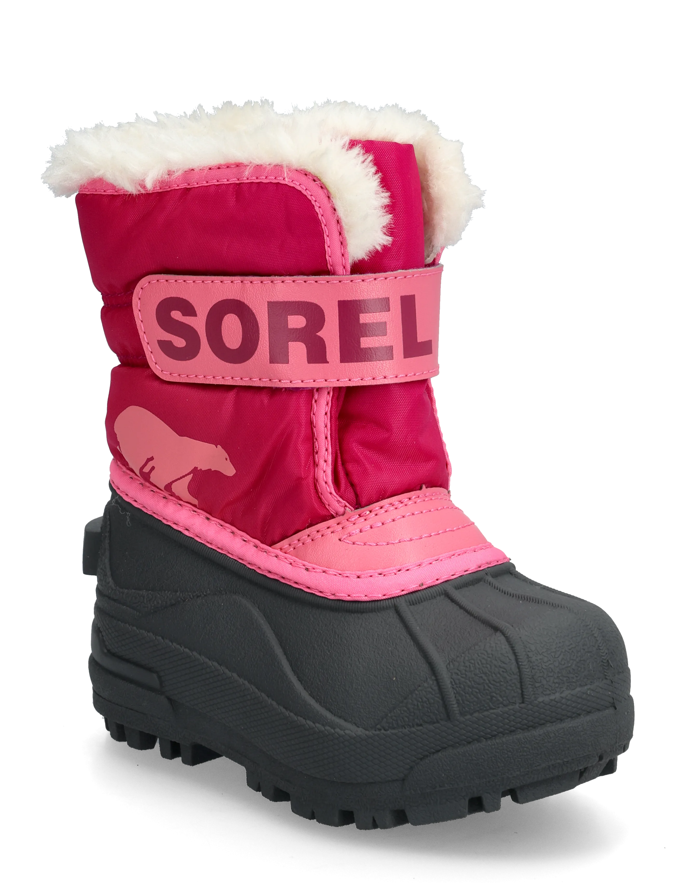 TODDLER SNOW COMMANDER BOOT - TROPIC PINK, DEEP BLUSH