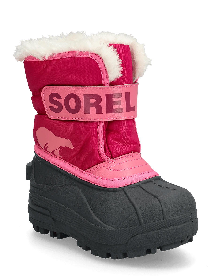 Sorel - TODDLER SNOW COMMANDER BOOT - vandresko - tropic pink, deep blush - 0
