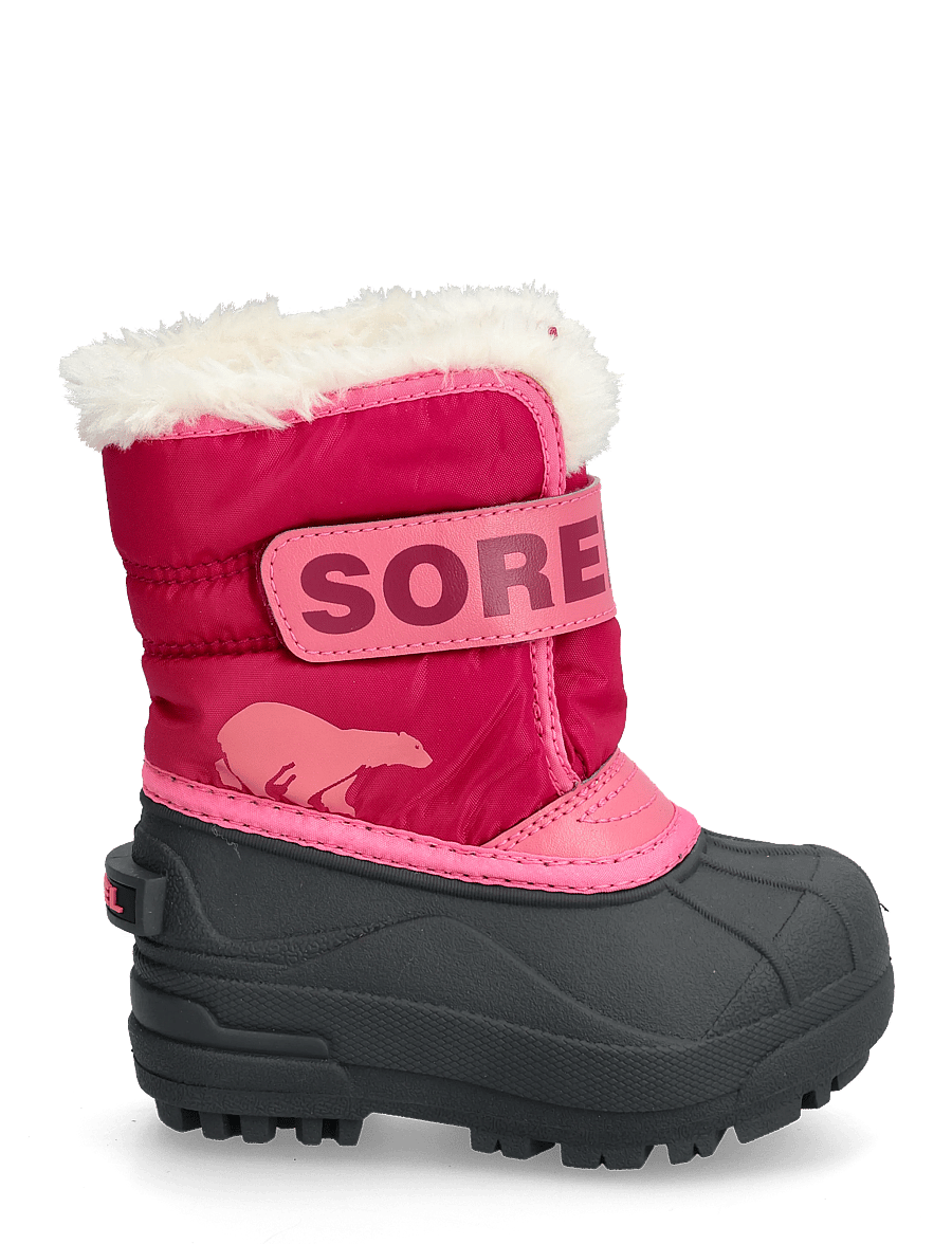 Sorel - TODDLER SNOW COMMANDER BOOT - vandresko - tropic pink, deep blush - 1