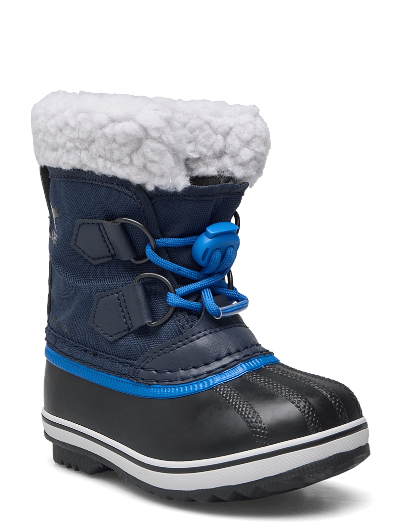 Sorel - CHILDRENS YOOT PAC NYLON BOOT WP - matka- ja kõndimisjalatsid - collegiate navy, super blue - 0
