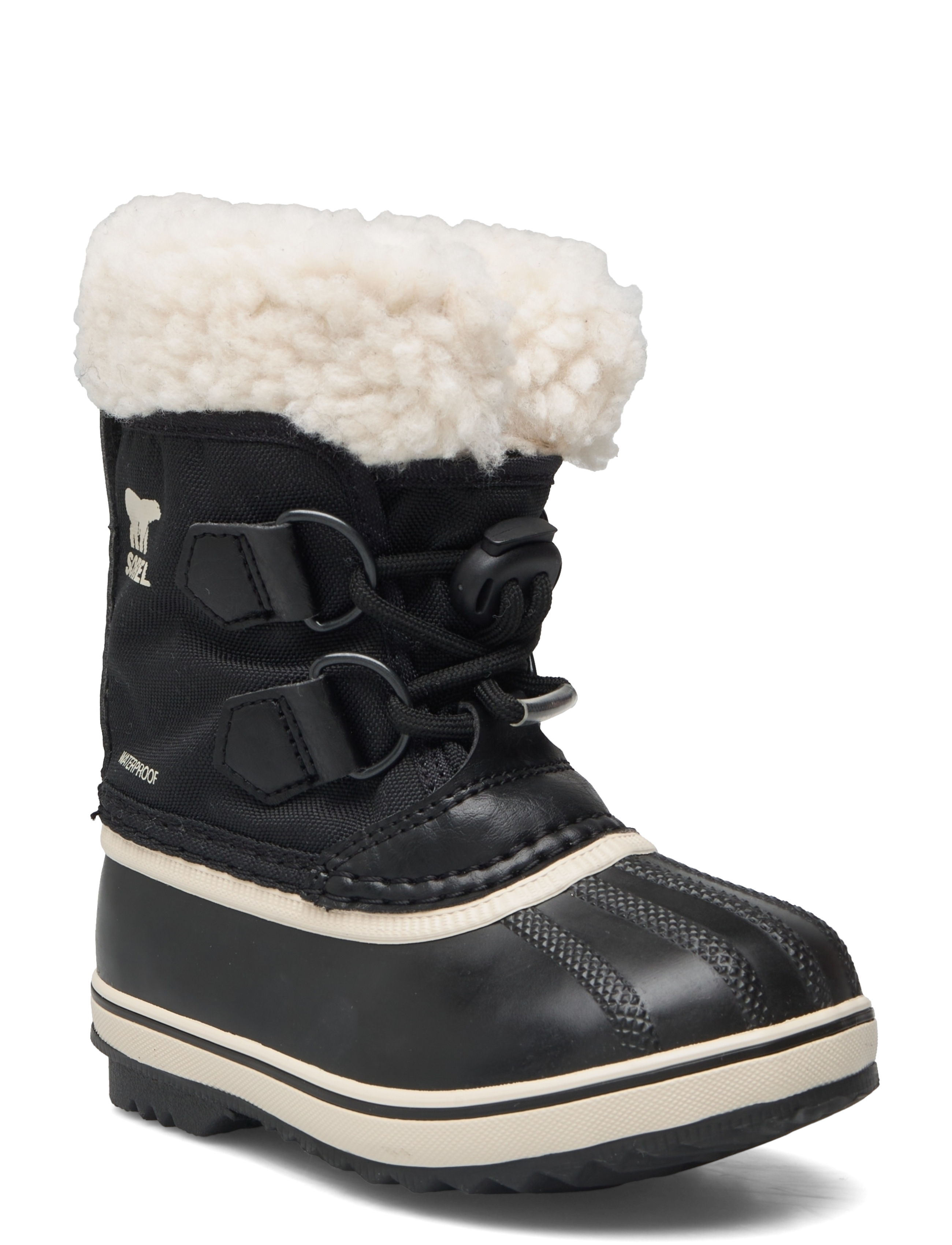 Sorel Childrens Yoot Pac Nylon Boot Wp, 27, Black, Vinterstøvler > Vinterstøvler M. Snørebånd, Børn