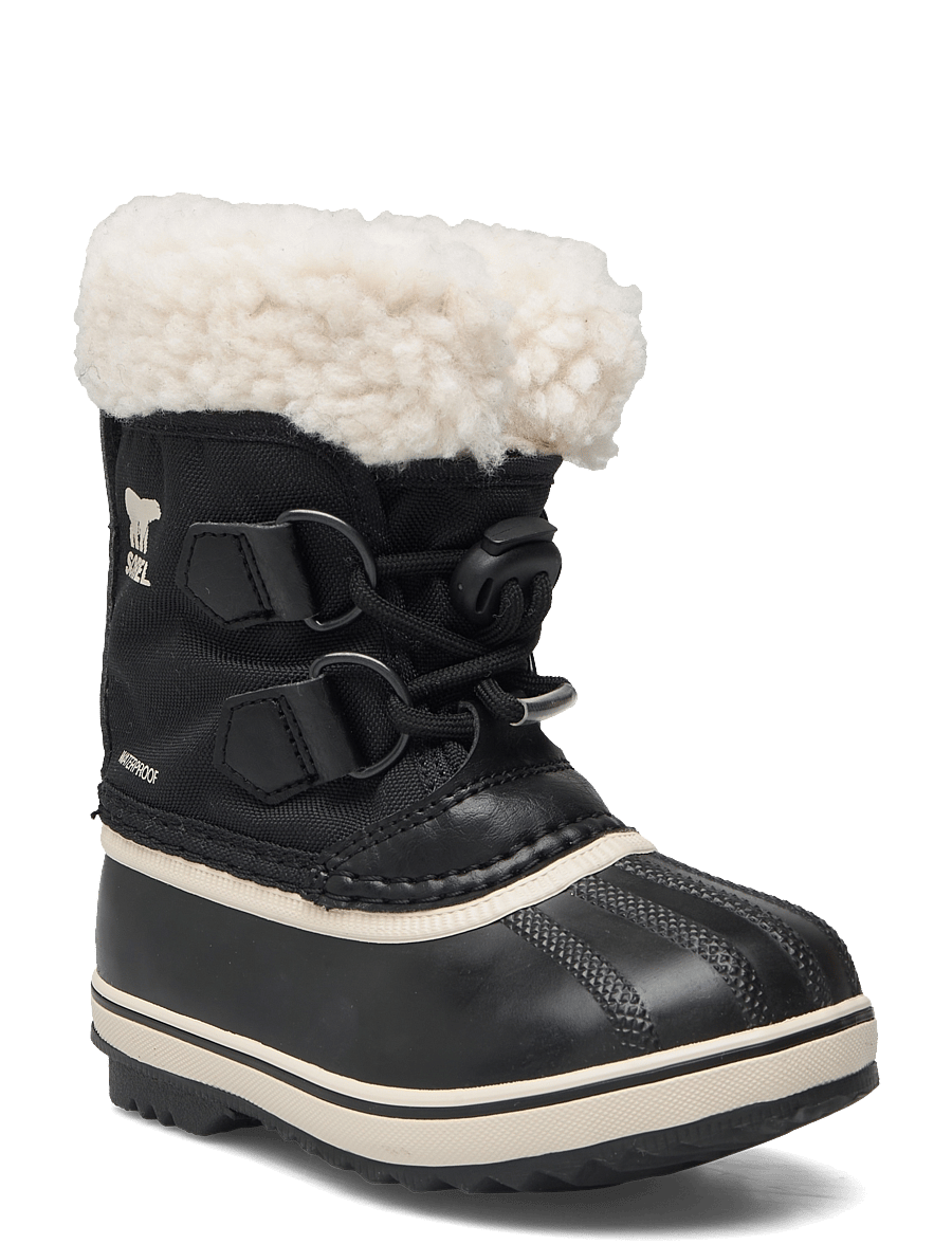Sorel - CHILDRENS YOOT PAC NYLON BOOT WP - hiking shoes - black - 0