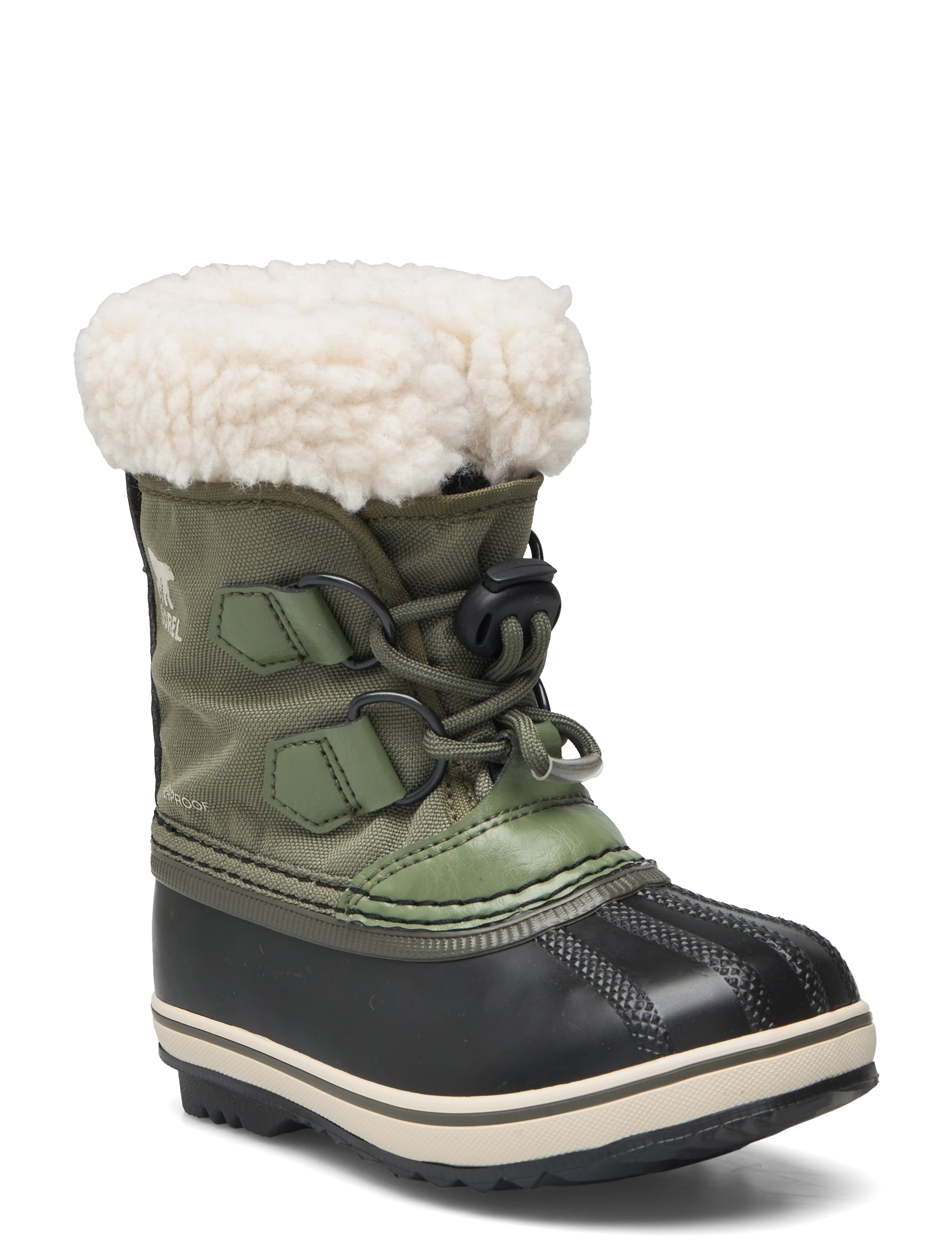 Sorel Childrens Yoot Pac Nylon Boot Wp, 25, Winter Boots, Khakigrün - Boots W. Laces, Kinder