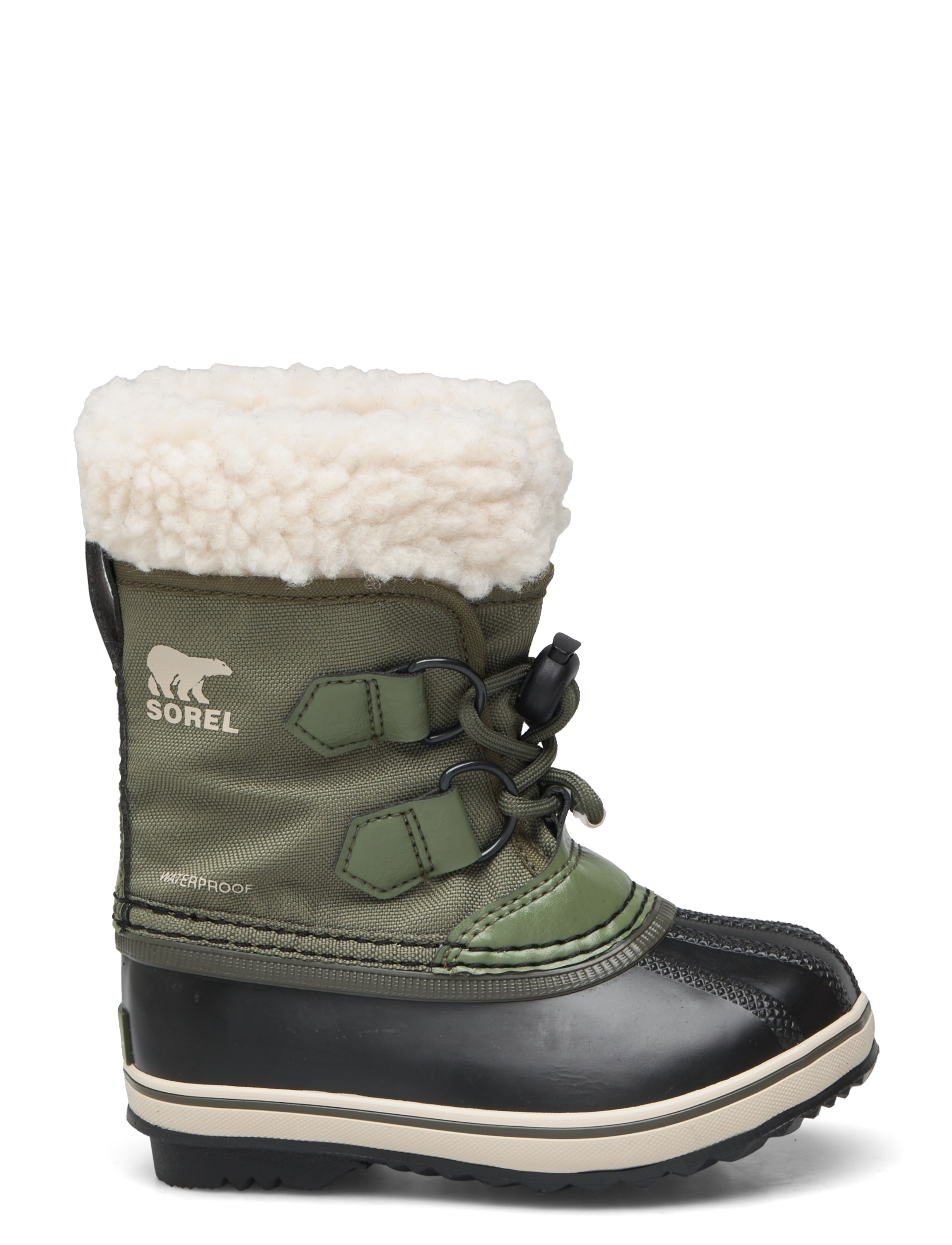 Sorel - CHILDRENS YOOT PAC NYLON BOOT WP - matka- ja kõndimisjalatsid - hiker green - 1