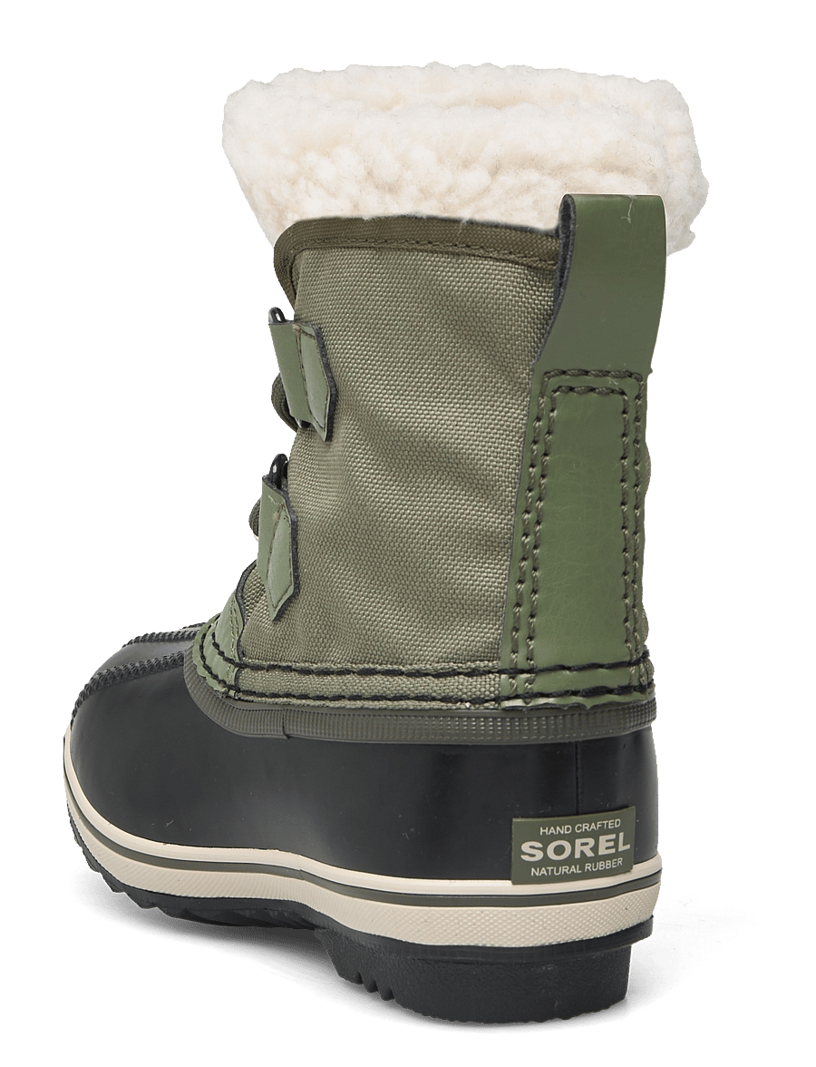 Sorel - CHILDRENS YOOT PAC NYLON BOOT WP - matka- ja kõndimisjalatsid - hiker green - 2
