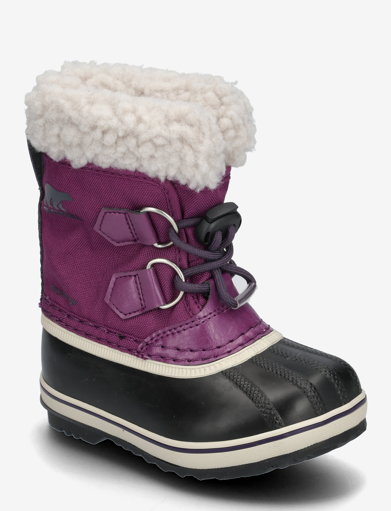 Sorel - CHILDRENS YOOT PAC NYLON WP - wanderschuhe - wild iris, dark plum - 0
