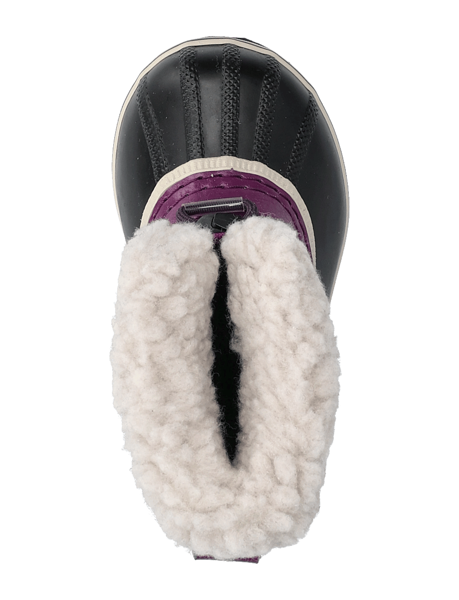 Sorel - CHILDRENS YOOT PAC NYLON BOOT WP - matka- ja kõndimisjalatsid - wild iris, dark plum - 3