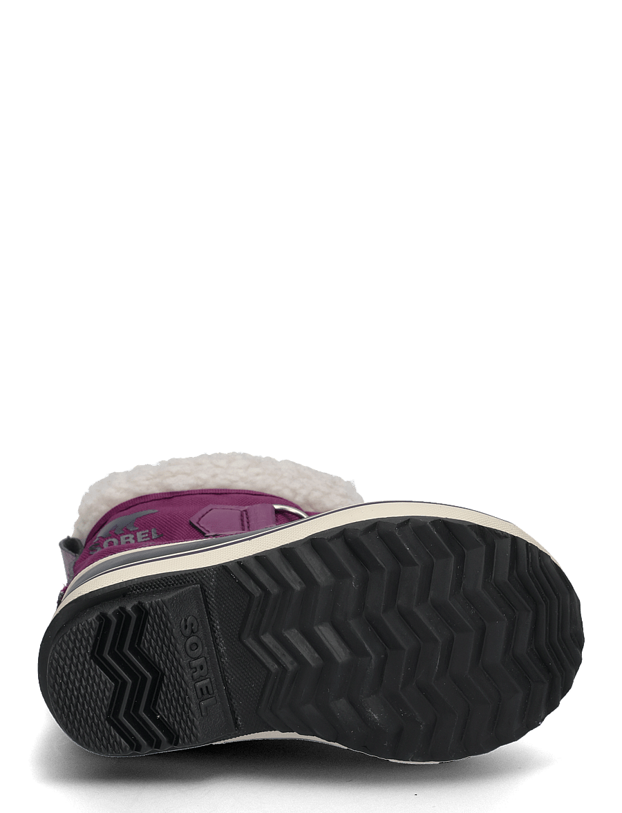 Sorel - CHILDRENS YOOT PAC NYLON BOOT WP - matka- ja kõndimisjalatsid - wild iris, dark plum - 4
