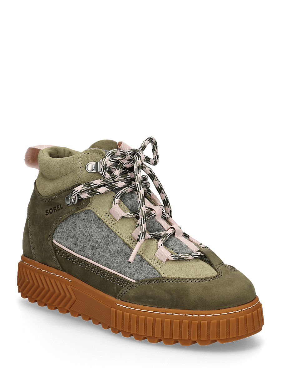 Sorel - ONA AVE PEAK BOOT WP - paeltega saapad - stone green, dusty twill - 0