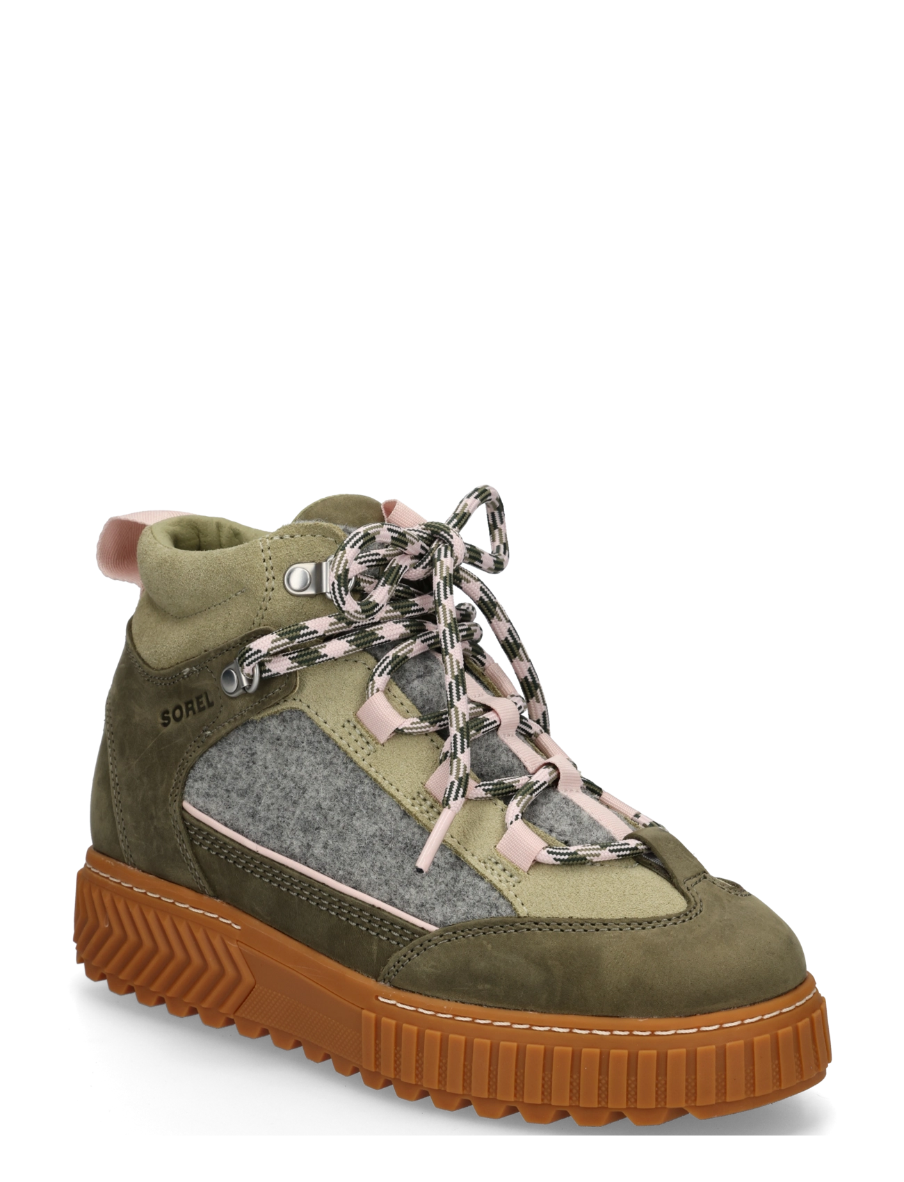 Sorel ONA AVE PEAK BOOT WP - Stiefeletten - STONE GREEN, DUSTY TWILL / khaki/green