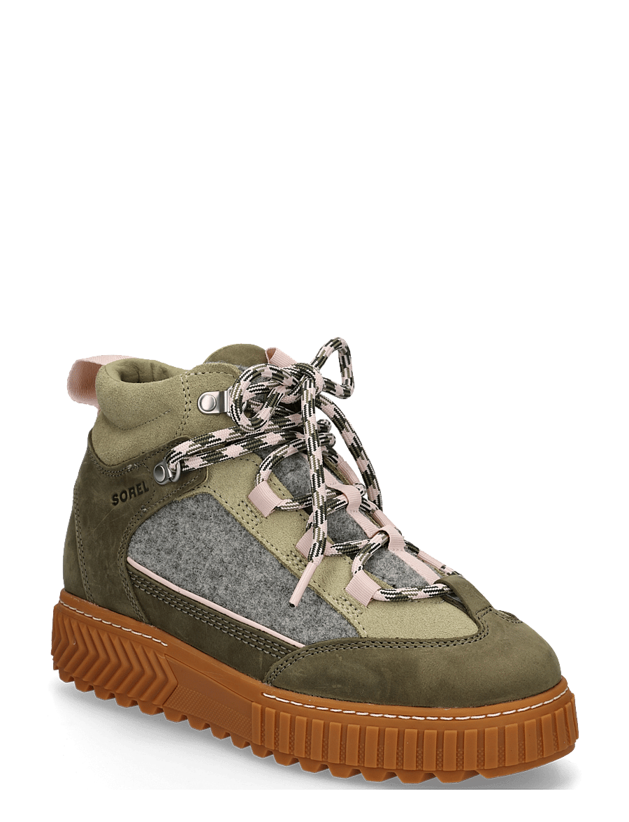 Sorel - ONA AVE PEAK BOOT WP - geschnürte stiefel - stone green, dusty twill - 0