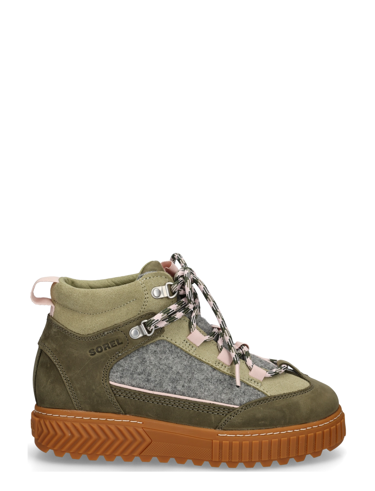 Sorel - ONA AVE PEAK BOOT WP - geschnürte stiefel - stone green, dusty twill - 2