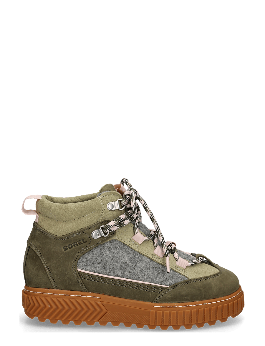 Sorel - ONA AVE PEAK BOOT WP - geschnürte stiefel - stone green, dusty twill - 2