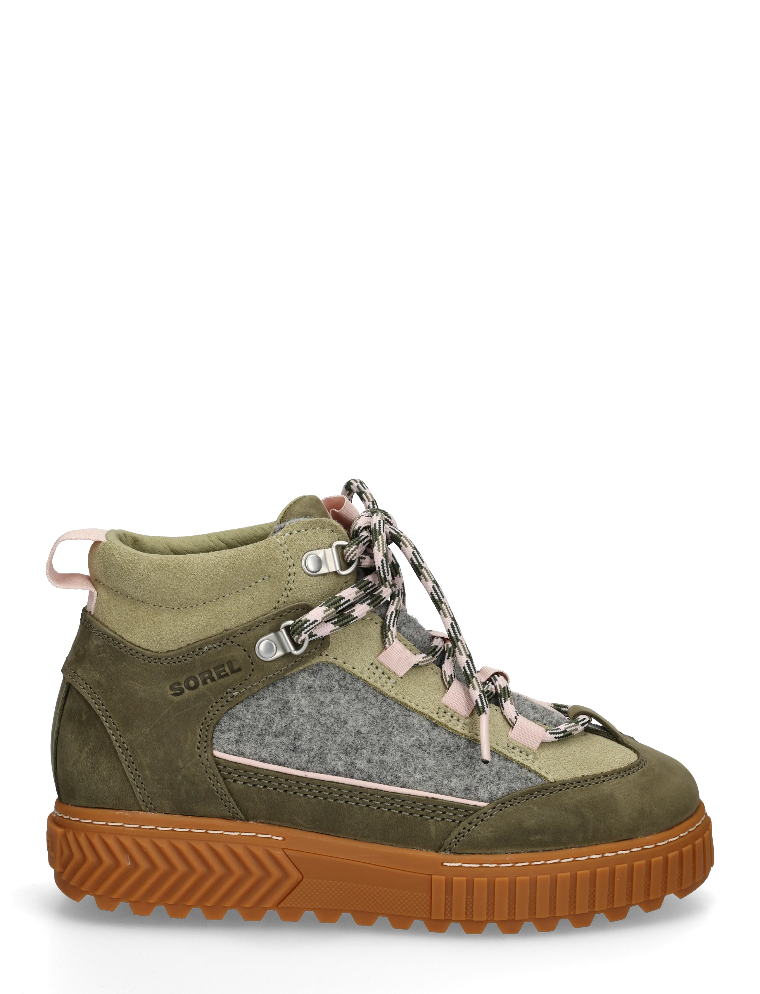 Sorel - ONA AVE PEAK BOOT WP - paeltega saapad - stone green, dusty twill - 2