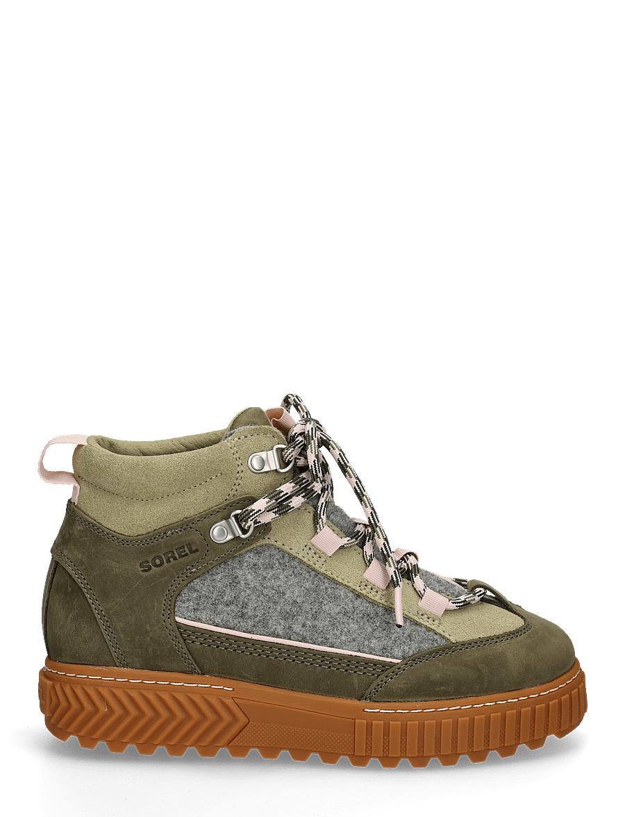Sorel - ONA AVE PEAK BOOT WP - paeltega saapad - stone green, dusty twill - 2
