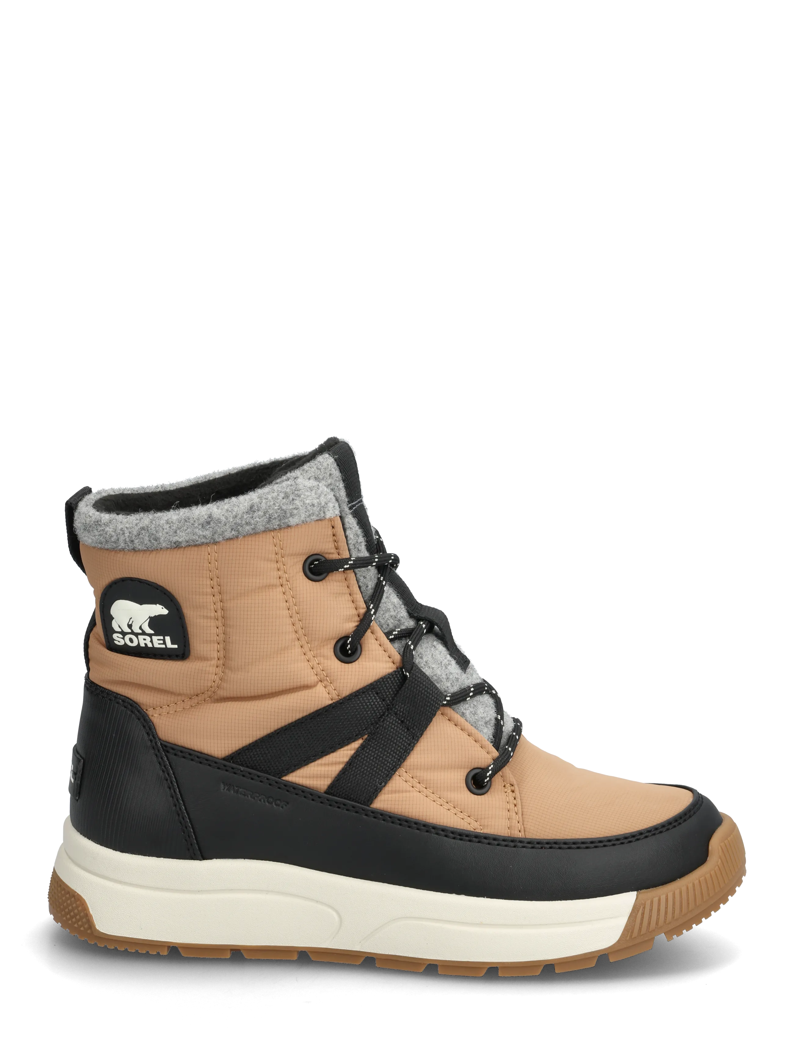 Sorel - WHITNEY III MID WP - winter boots - tawny buff, black - 1