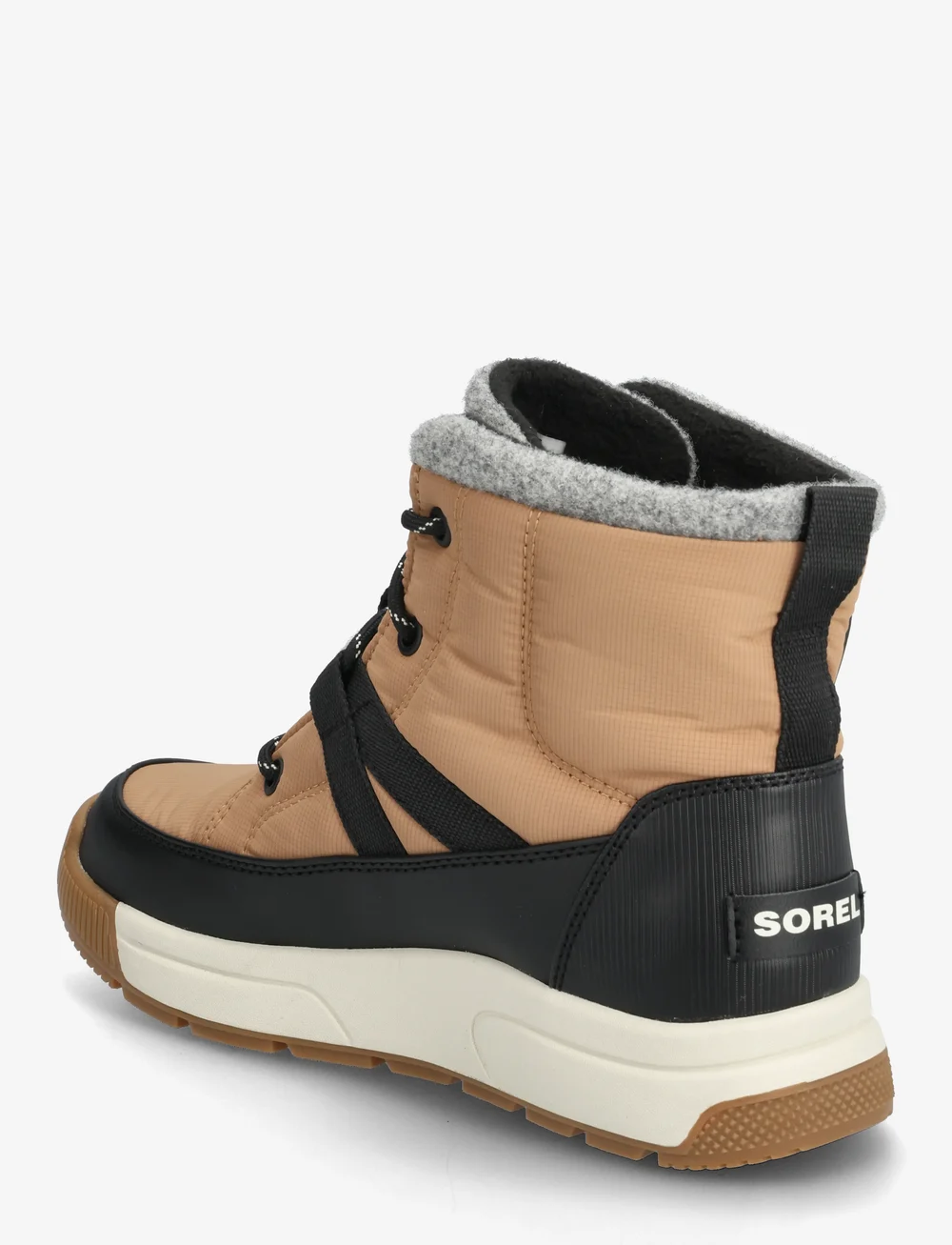 Sorel - WHITNEY III MID WP - varmfodrade skor - tawny buff, black - 2