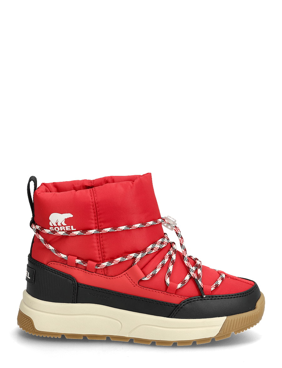 Sorel - WHITNEY III SLIP-ON WP - talvesaapad - bright red, black - 1