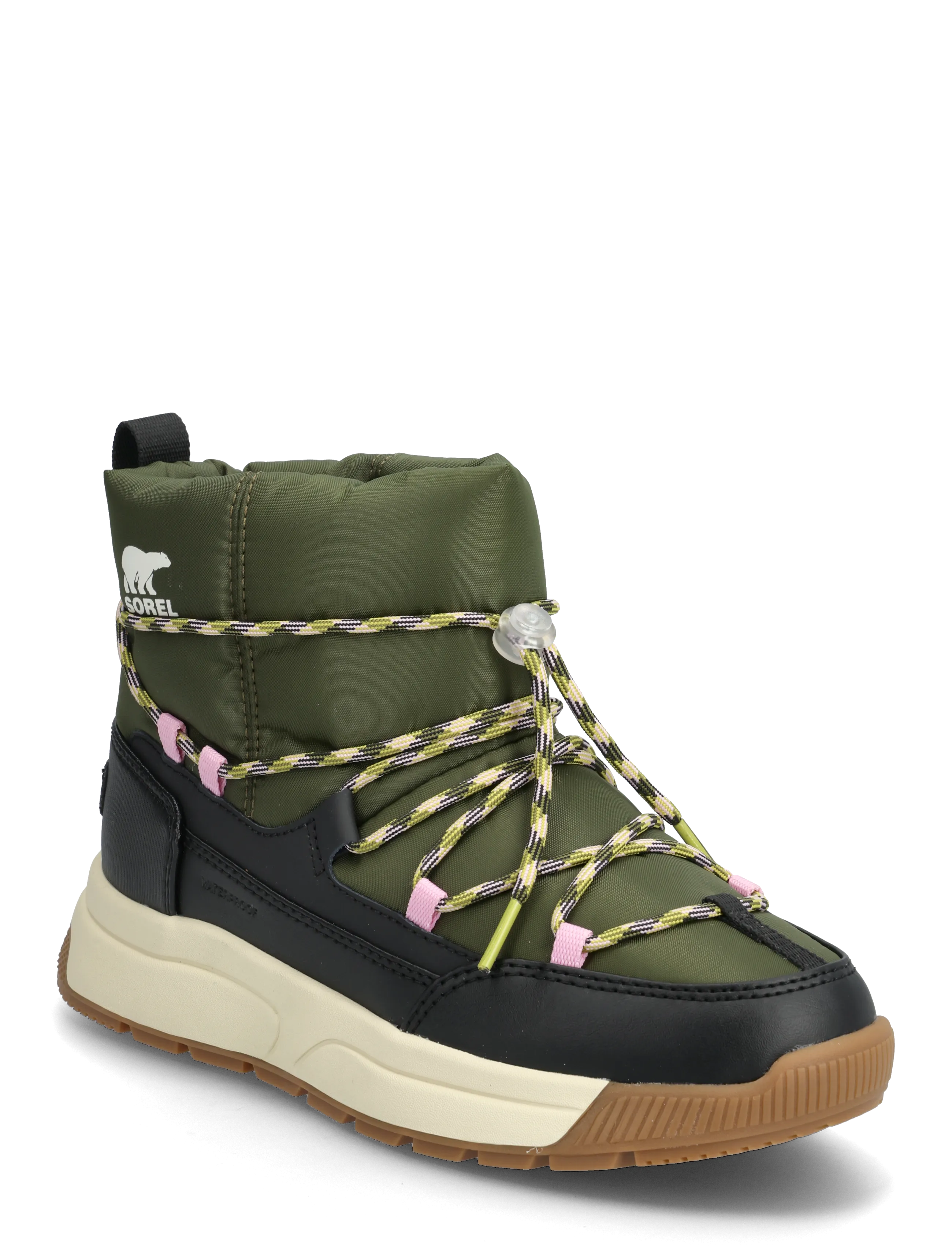 Sorel Whitney Iii Slip-On Wp, 36, Boots, Khakigrün - Winter Frauen