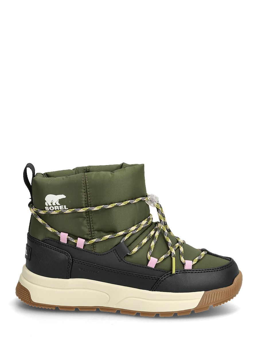 Sorel - WHITNEY III SLIP-ON WP - vintersko - utility green, black - 1