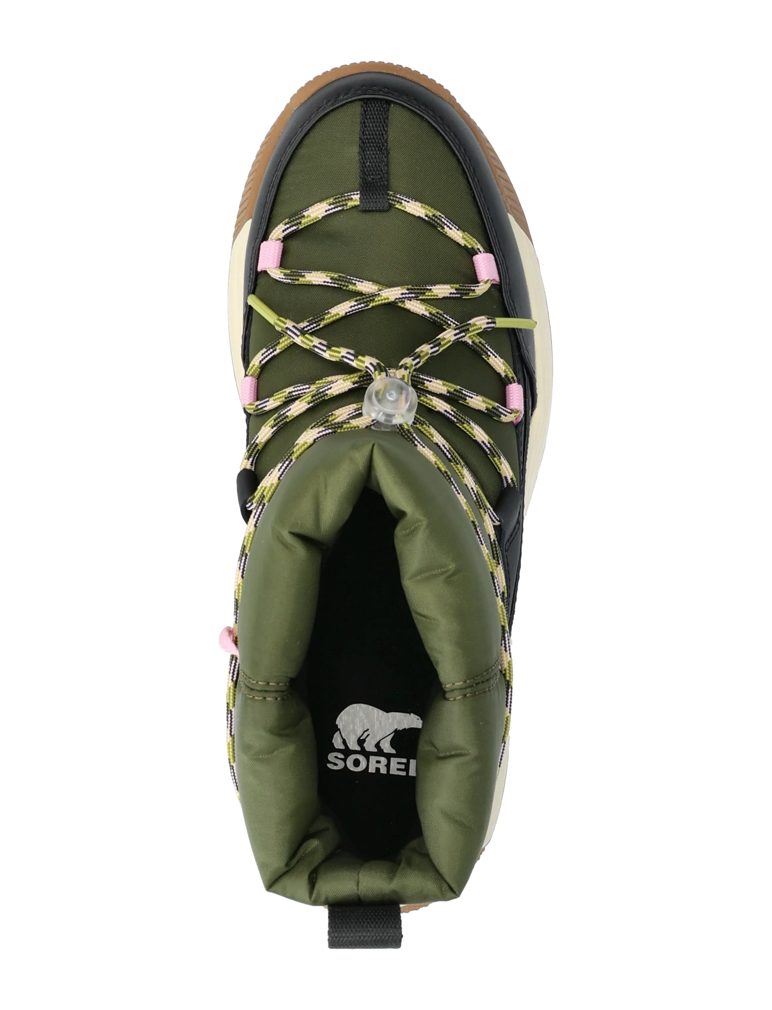 Sorel - WHITNEY III SLIP-ON WP - vinterskor - utility green, black - 3