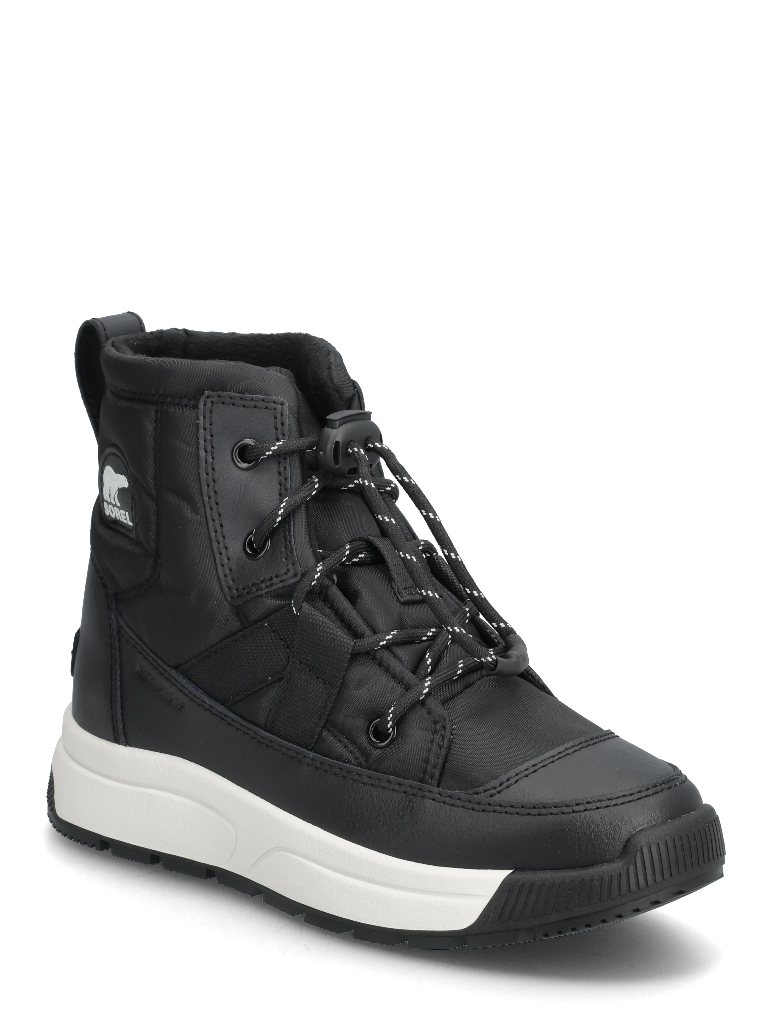 Sorel Youth Whitney Iii Mid Wp, 32, Winter Boots, Schwarz - Boots W. Laces, Kinder
