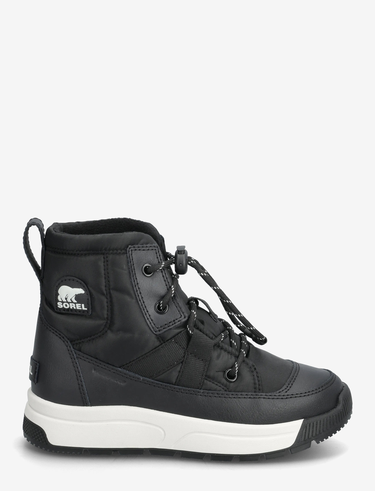 Sorel - YOUTH WHITNEY III MID WP - schuhe - black, sea salt - 1