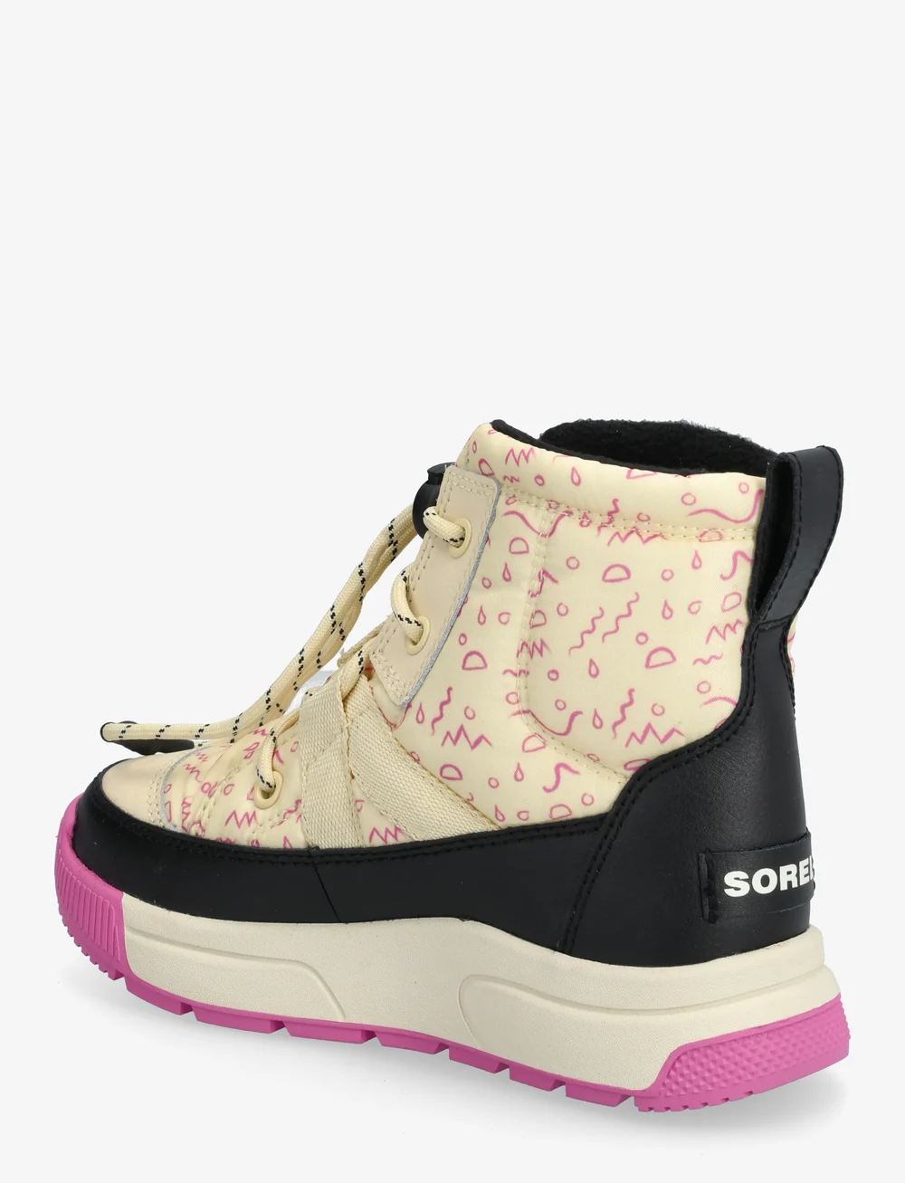 Sorel - YOUTH WHITNEY III MID WP - skor - honey white, black - 2