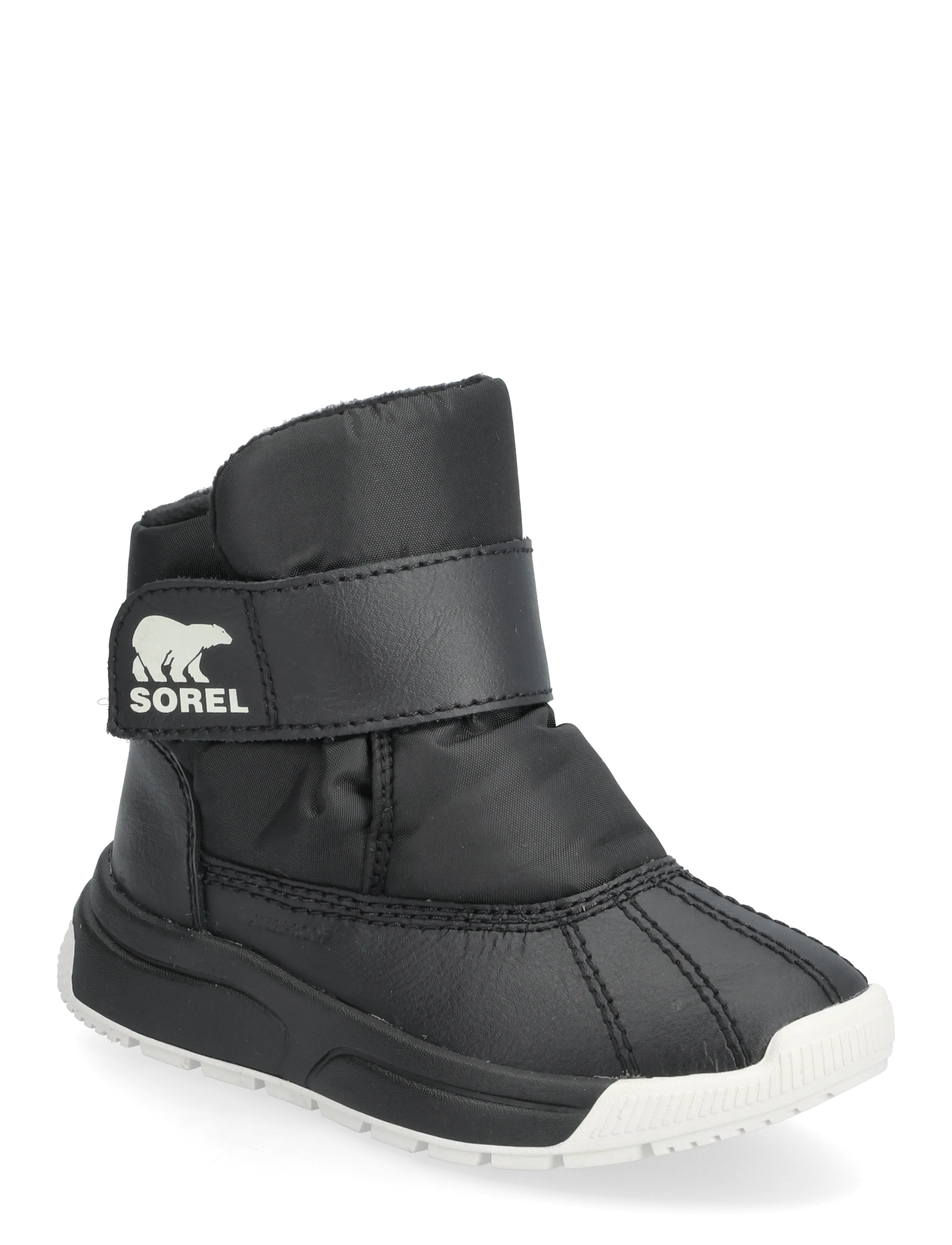 Sorel Children's Whitney Iii Strap Mid Wp, 29, Winter Boots, Schwarz - Boots W. Velcro, Kinder