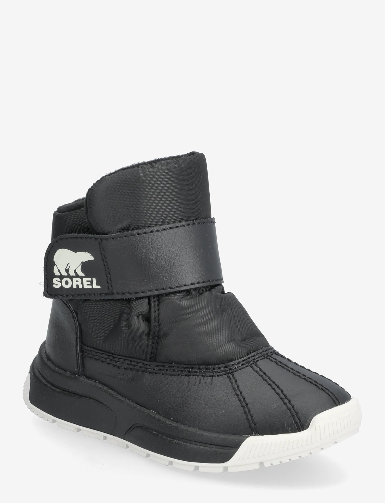 Sorel - CHILDREN'S WHITNEY III STRAP MID WP - skor - black, sea salt - 0