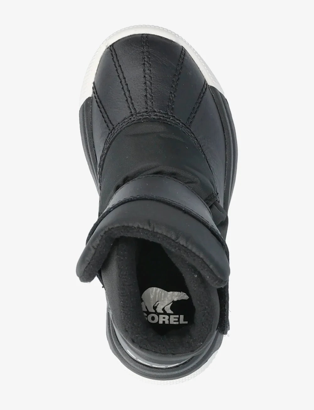 Sorel - CHILDREN'S WHITNEY III STRAP MID WP - jalanõud - black, sea salt - 3