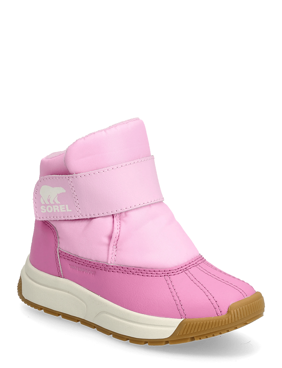Sorel - CHILDREN'S WHITNEY III STRAP MID WP - skor - pink flare, orchid - 0