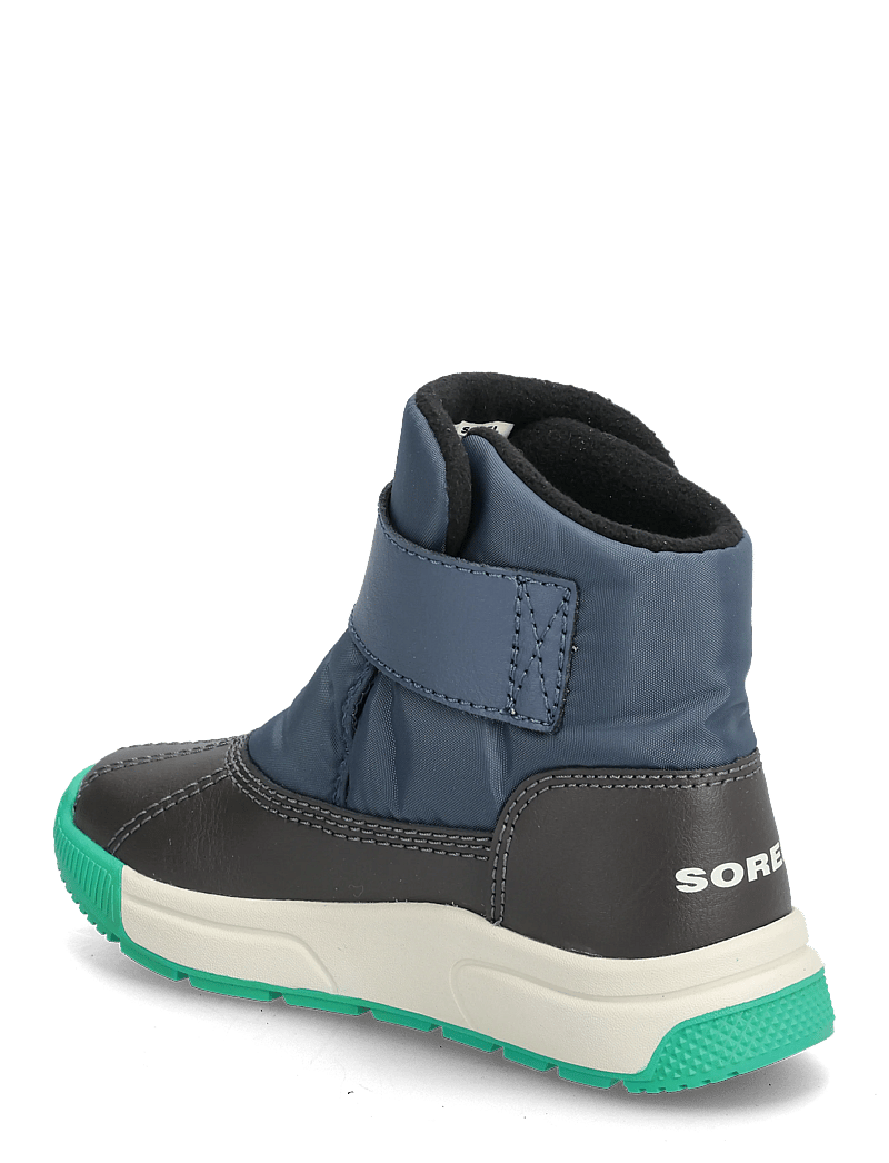Sorel - CHILDREN'S WHITNEY III STRAP MID WP - buty - uniform blue, jet - 2