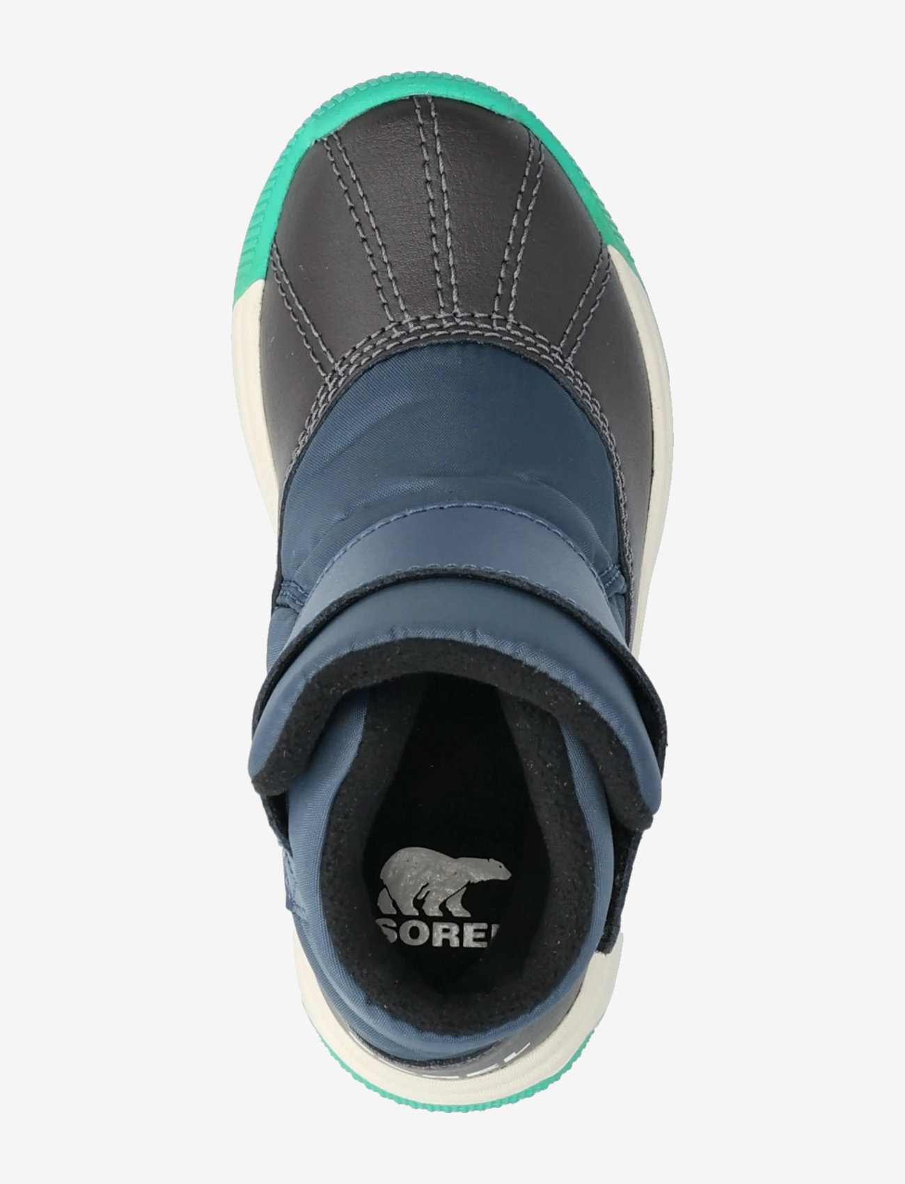 Sorel - CHILDREN'S WHITNEY III STRAP MID WP - buty - uniform blue, jet - 3