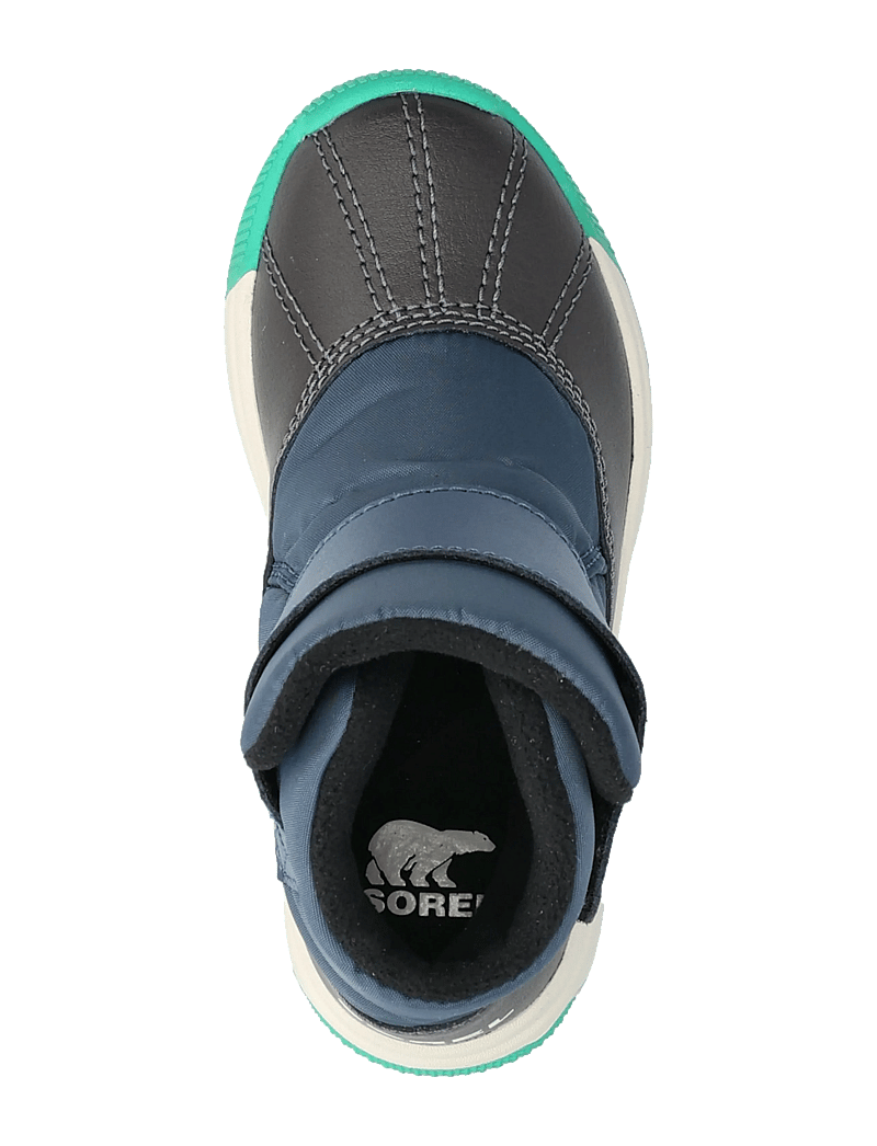 Sorel - CHILDREN'S WHITNEY III STRAP MID WP - buty - uniform blue, jet - 3