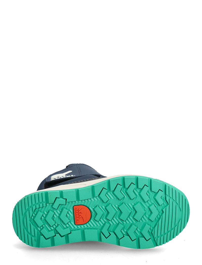 Sorel - CHILDREN'S WHITNEY III STRAP MID WP - buty - uniform blue, jet - 4