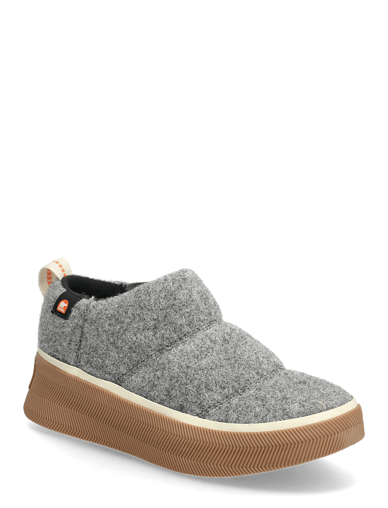 Sorel - YOUTH OUT N ABOUT IV MINI PUFFY - pārgājienu/pastaigu apavi - chrome grey, gum 2 - 0