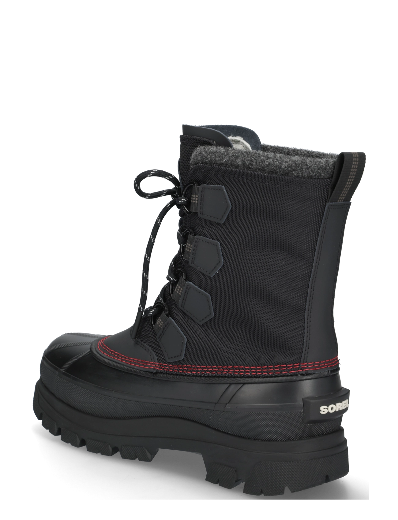Sorel - CARIBOU HORIZON GTX - winterstiefel - black, bright red - 1