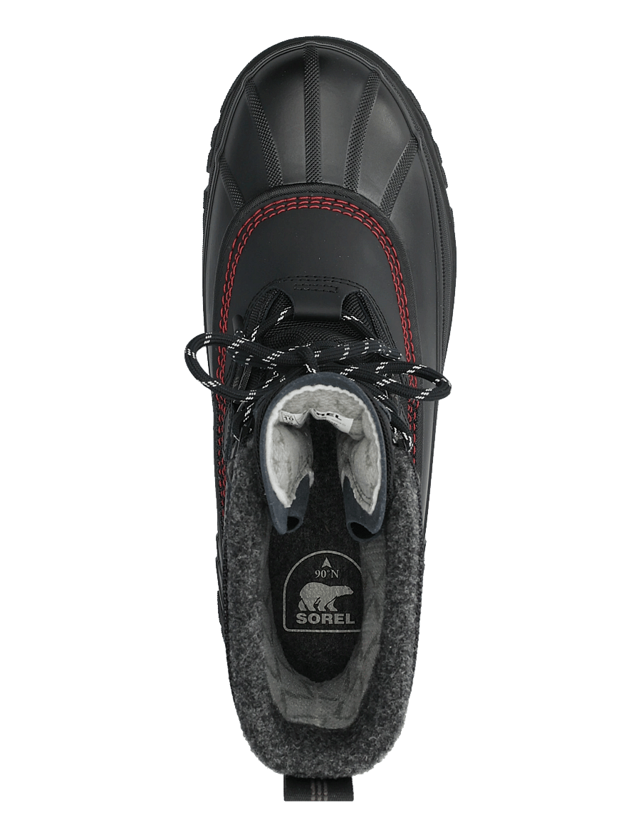 Sorel - CARIBOU HORIZON GTX - winterstiefel - black, bright red - 3