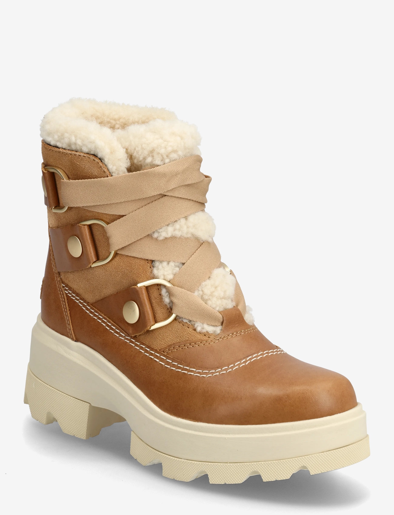 Sorel - JOAN FRWD COZY BOOT WP - winter boots - tawny buff, honey white - 0