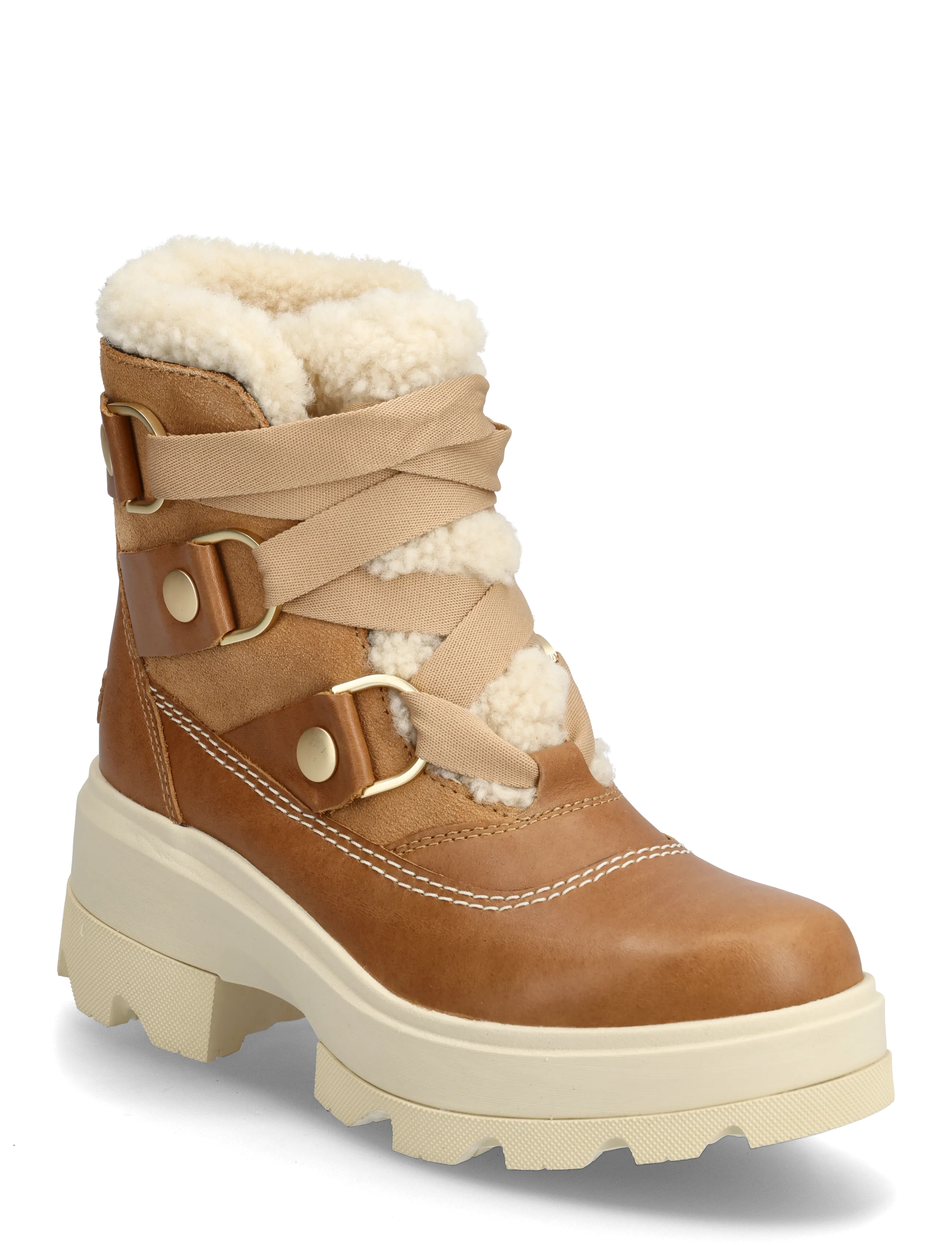 Sorel JOAN FRWD COZY BOOT WP - Sorel - TAWNY BUFF, HONEY WHITE / brown