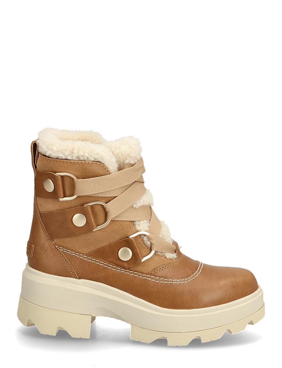 Sorel - JOAN FRWD COZY BOOT WP - vintersko - tawny buff, honey white - 1