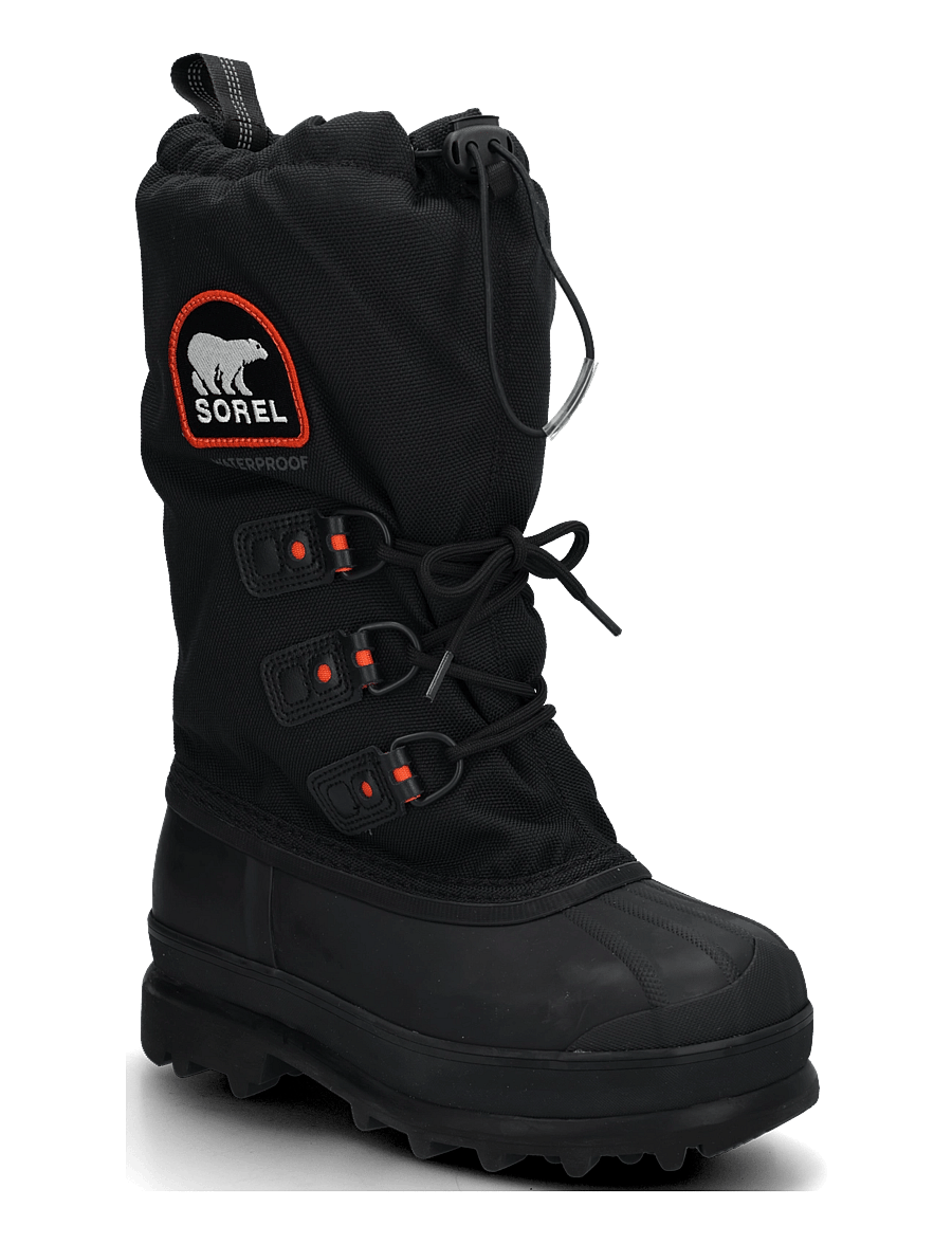 Sorel - GLACIER XT - winterschuhe - black, red quartz - 0